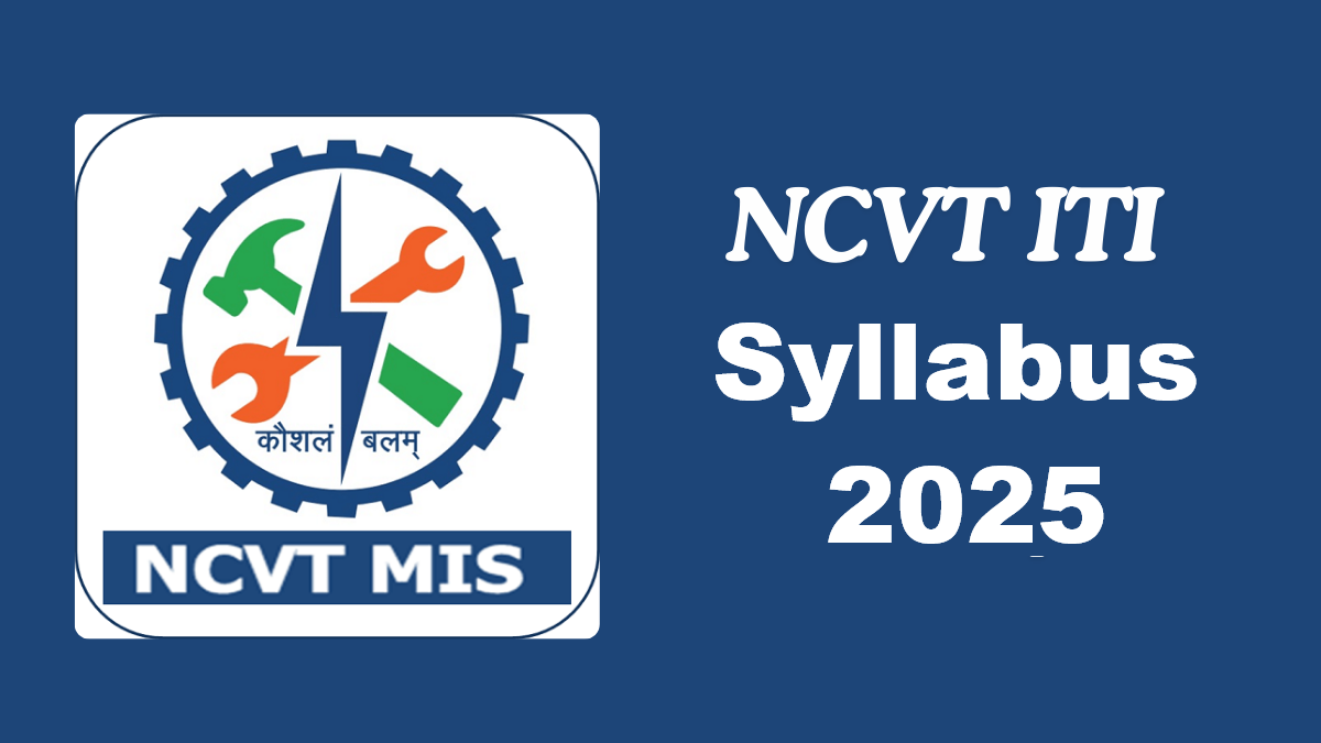 NCVT MIS ITI Syllabus 2025