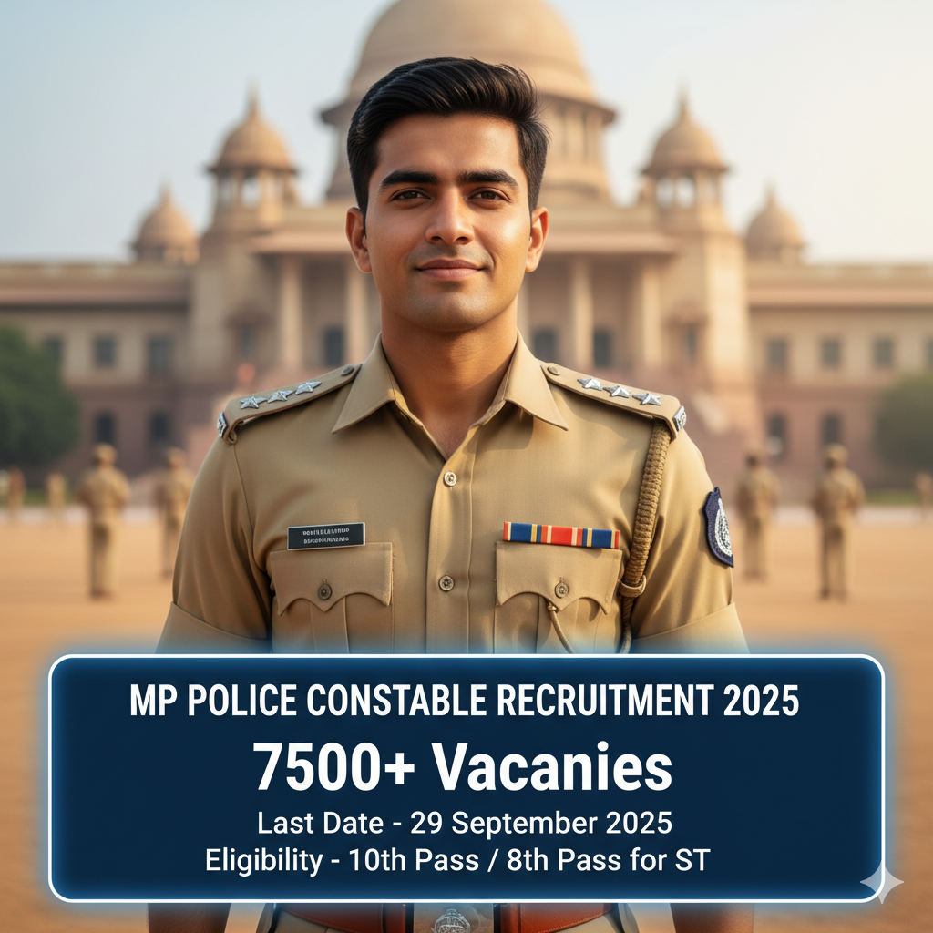 MP Police Constable Recruitment 2025